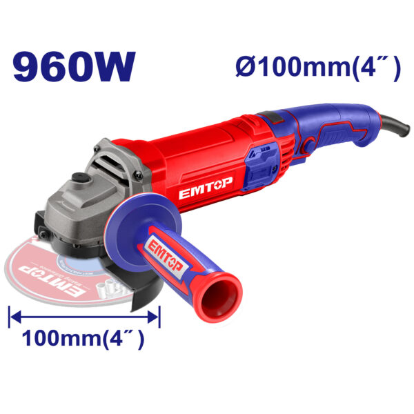 Emtop Angle Grinder EAGR09643