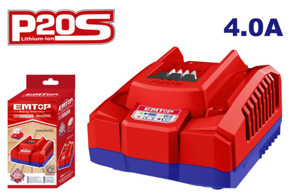 Emtop P20S Battery Charger EFCR20411