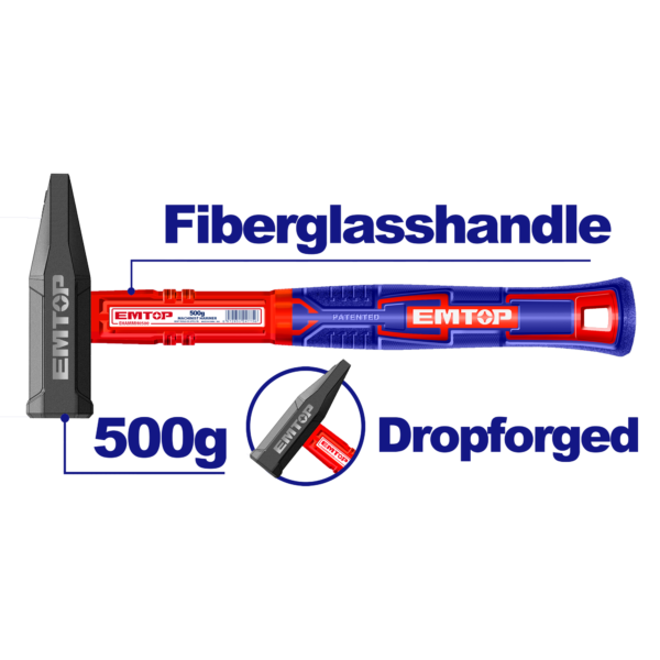 Emtop Machinist Hammer (500grams) EHAMMH0500