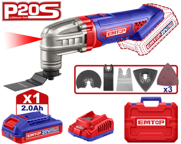 Emtop Cordless Multi-tool ELMF20221