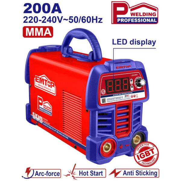Emtop Inverter MMA Welding Machine EWDEM2061